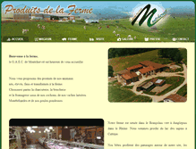Tablet Screenshot of ferme-montchervet.com